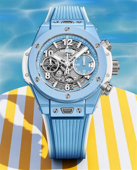 hublot blue watch replica|hublot knockoff watches.